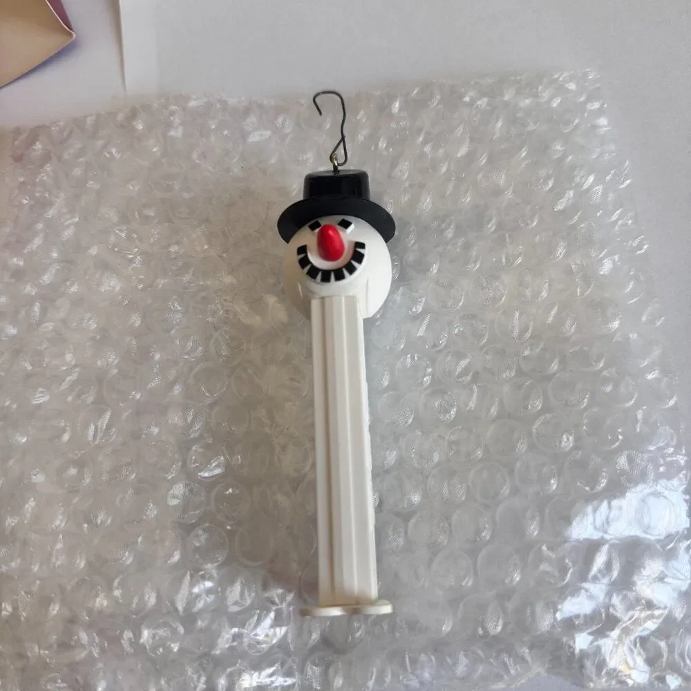 Pez Collectors Store Hallmark Keepsake Snowman Pez Ornament 1996